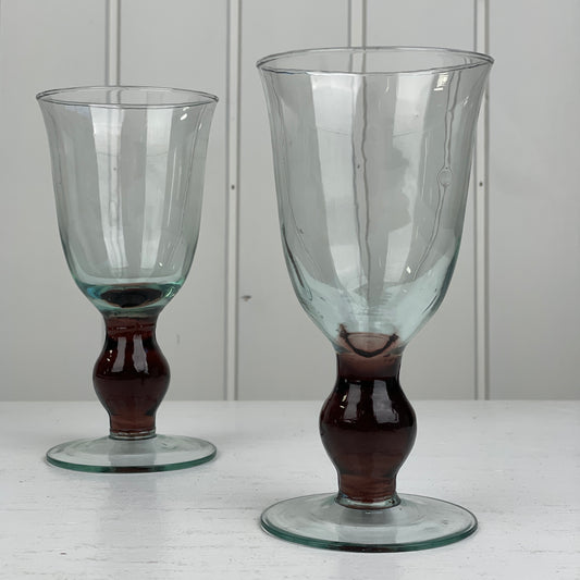 Unikke vinglas, 2 stk.