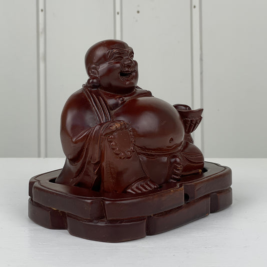 Træfigur, Happy Buddha