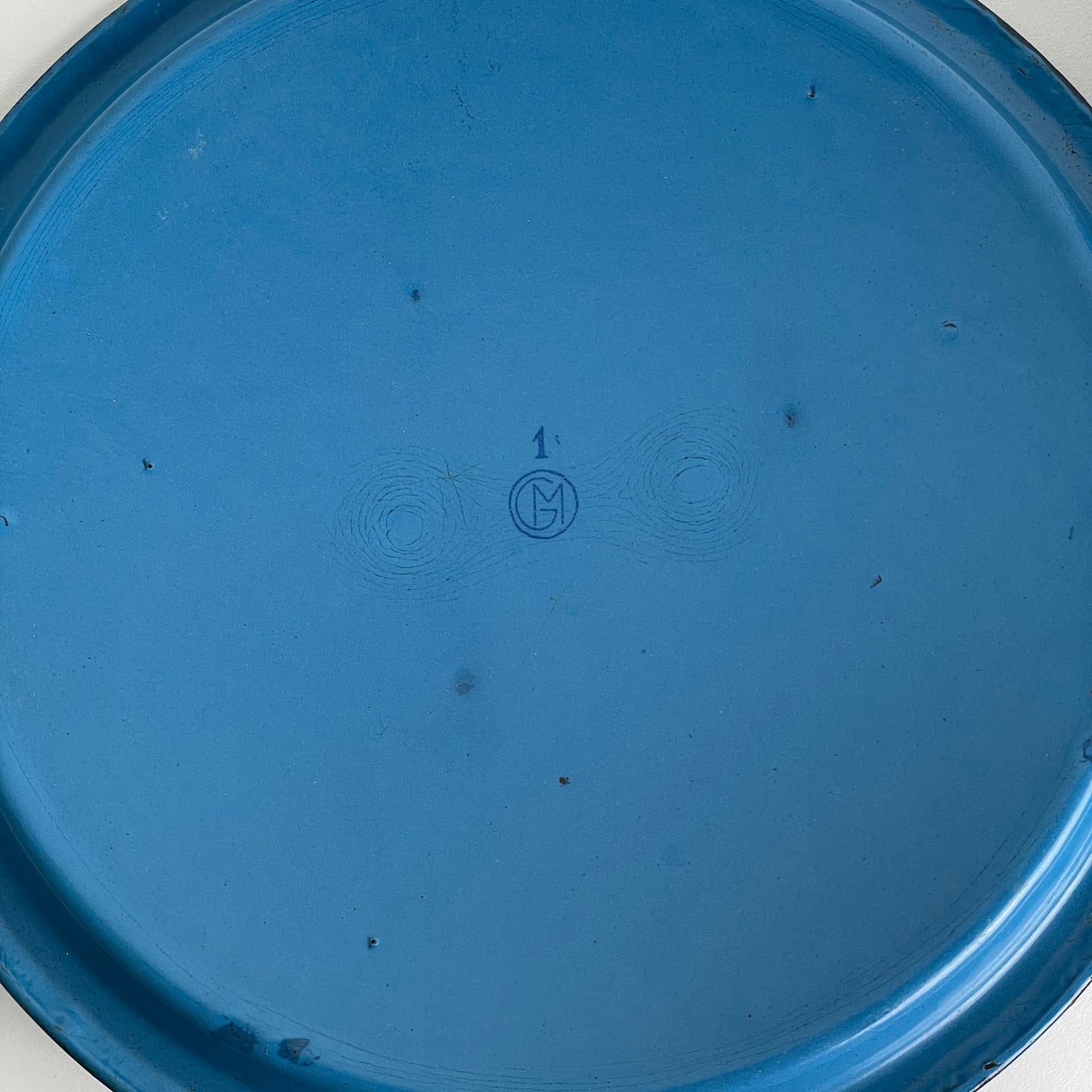 Emalje støbejernsgryde fra Glud og Marstrand