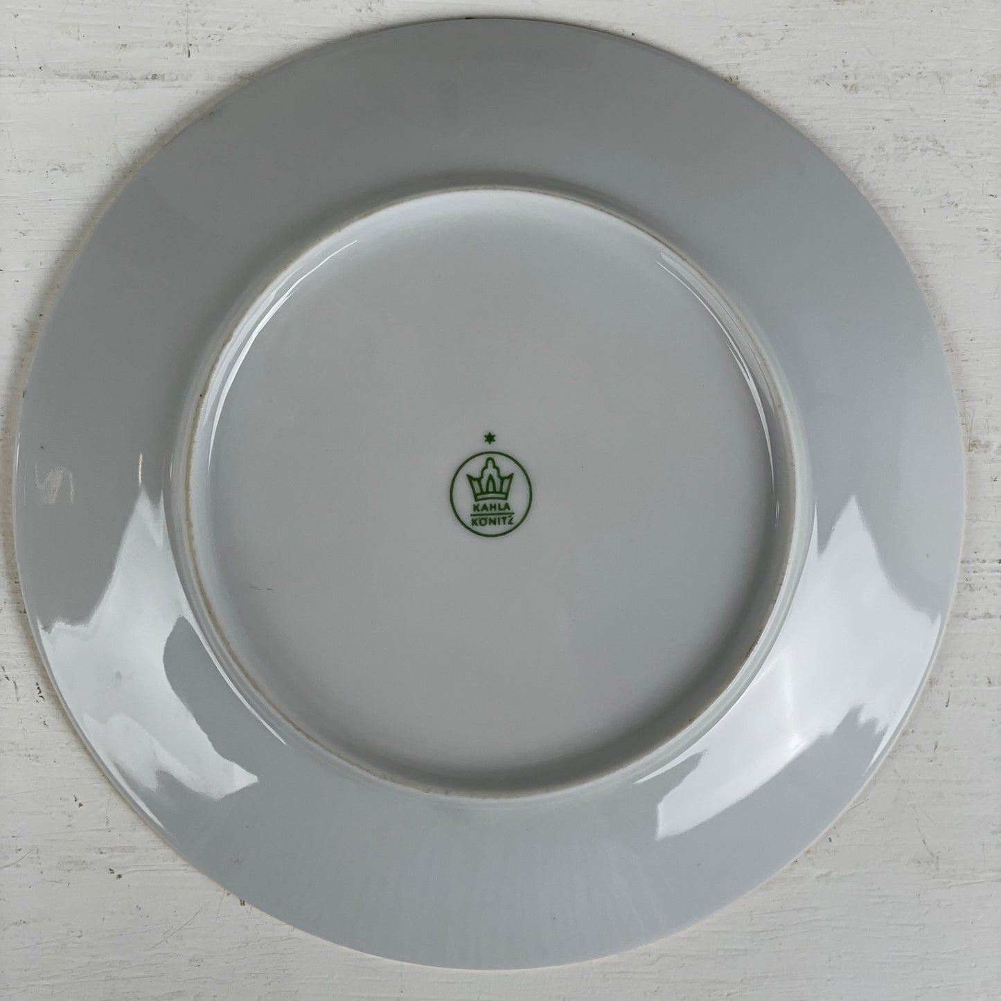 6 stk., Kahla Könitz fisketallerkener - Mission Afrika Genbrug