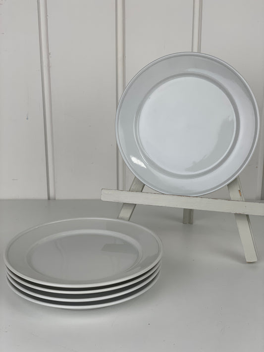Royal Copenhagen hvidpot kagetallerken