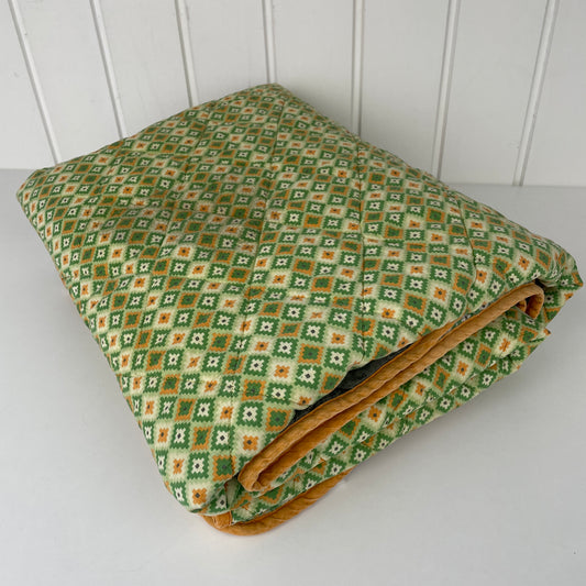 Retro vattæppe / plaid
