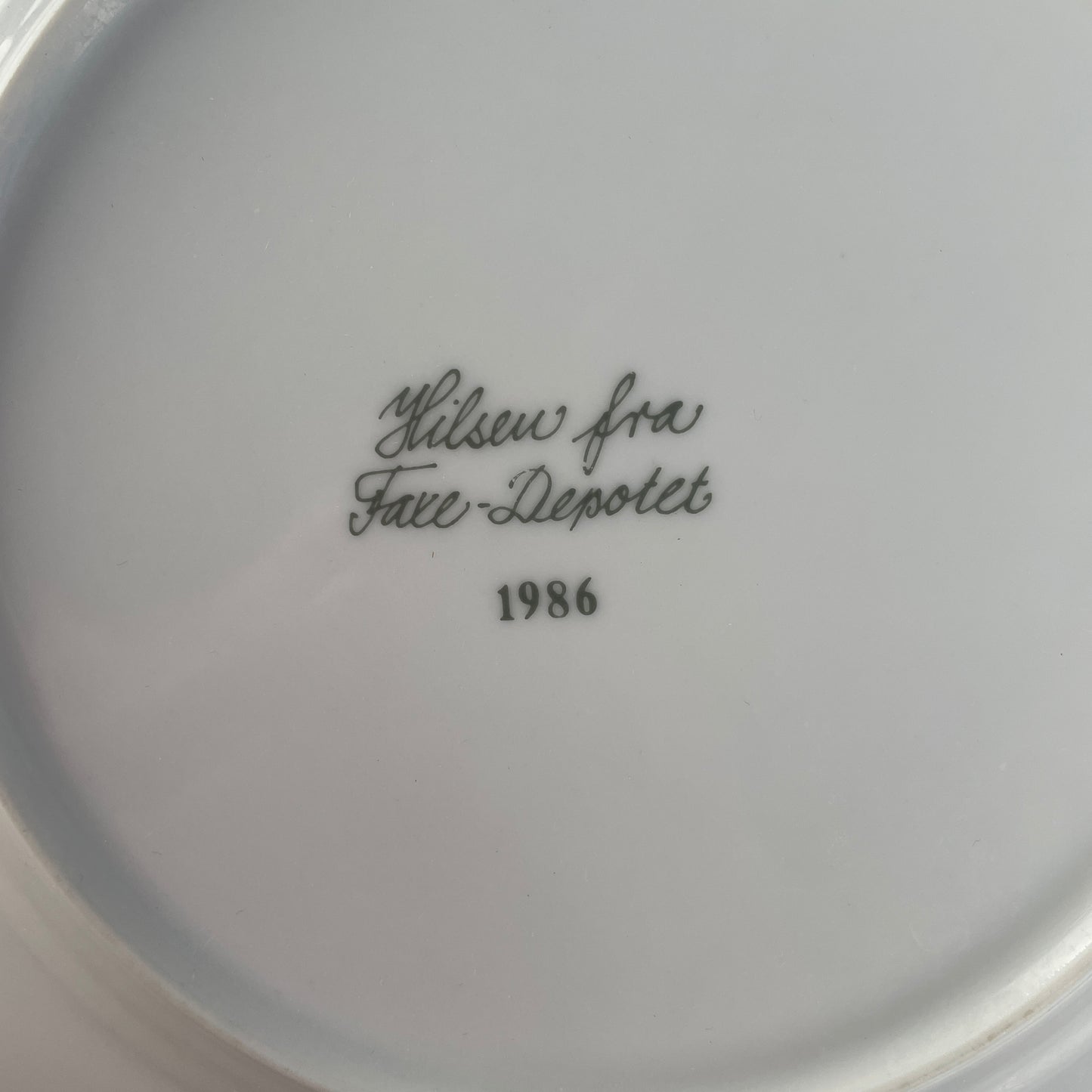 Flora Danica platte 1986