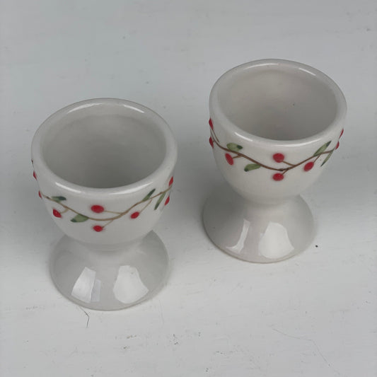 Æggebægere med blade og bær - Mission Afrika Genbrug