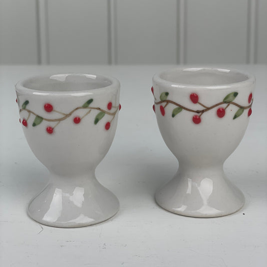 Æggebægere med blade og bær - Mission Afrika Genbrug