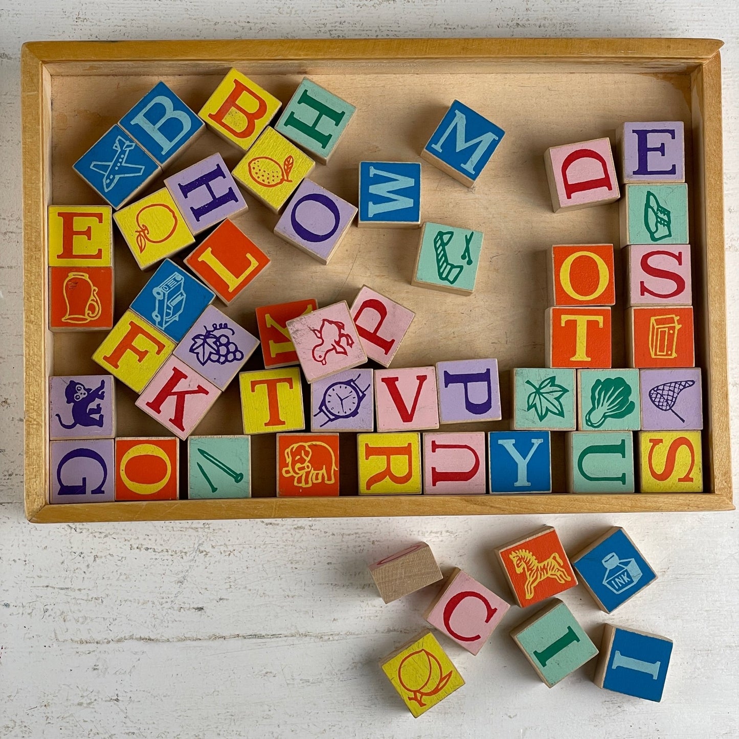 Alfabet spil - Frk. Rose