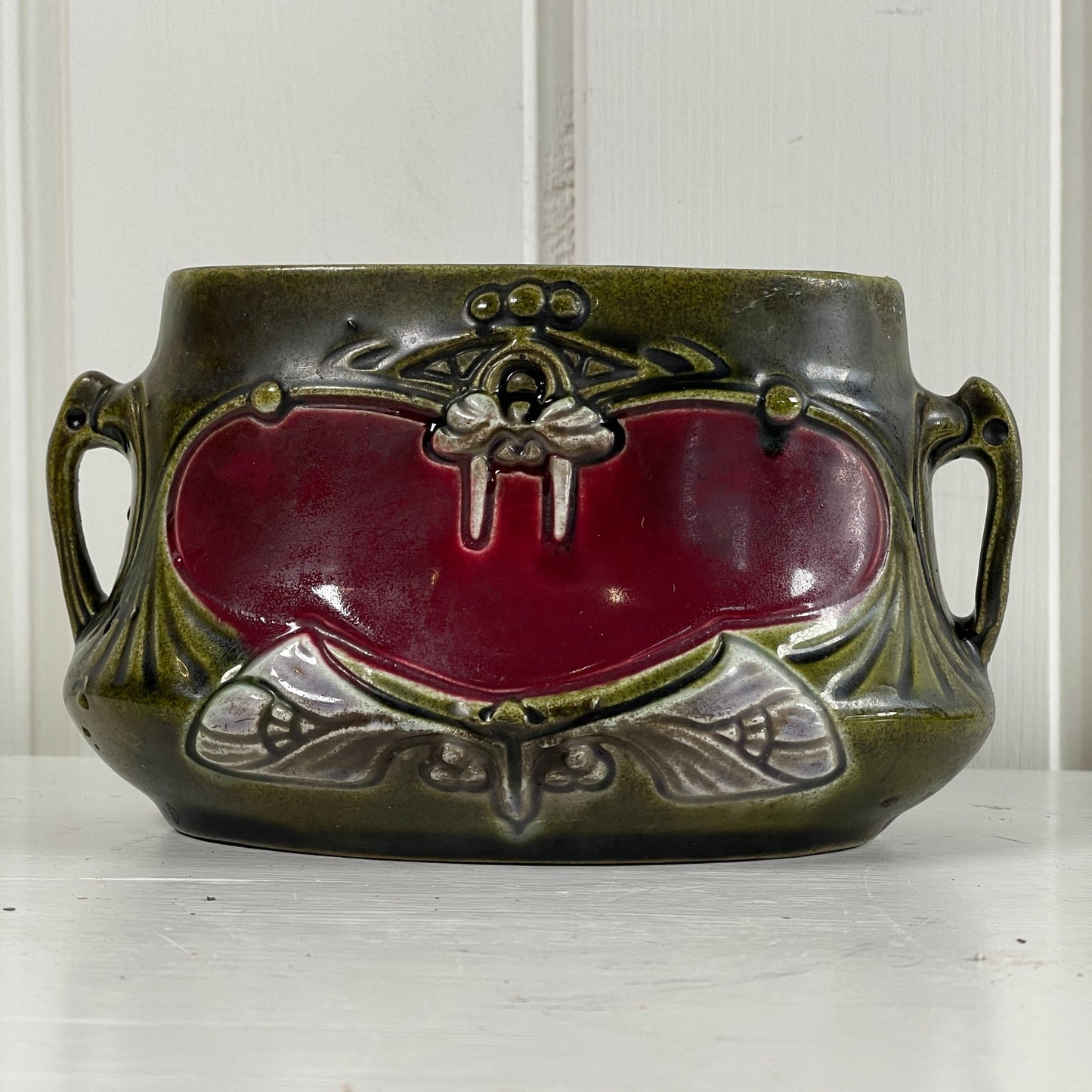Antik Art nouveau opsats - Mission Afrika Genbrug
