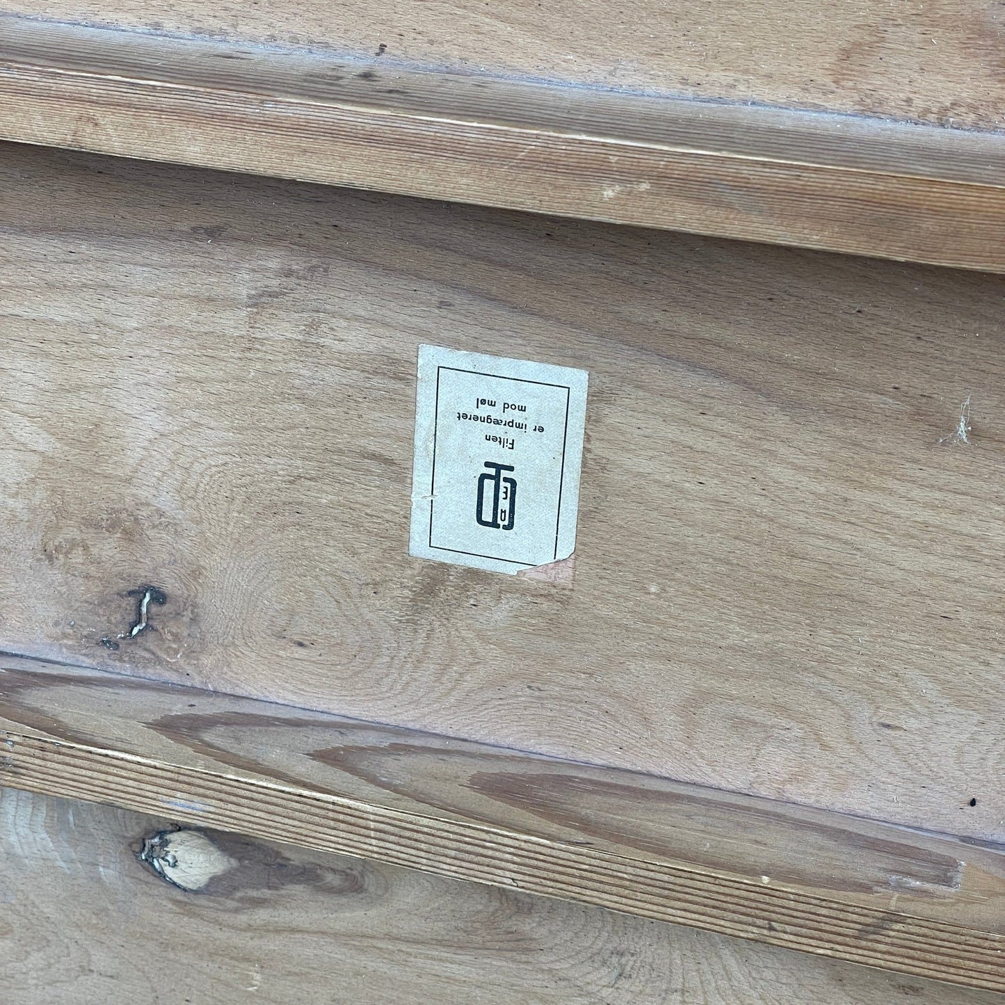 Antik klapbord / spillebord / bridgebord - Mission Afrika Genbrug