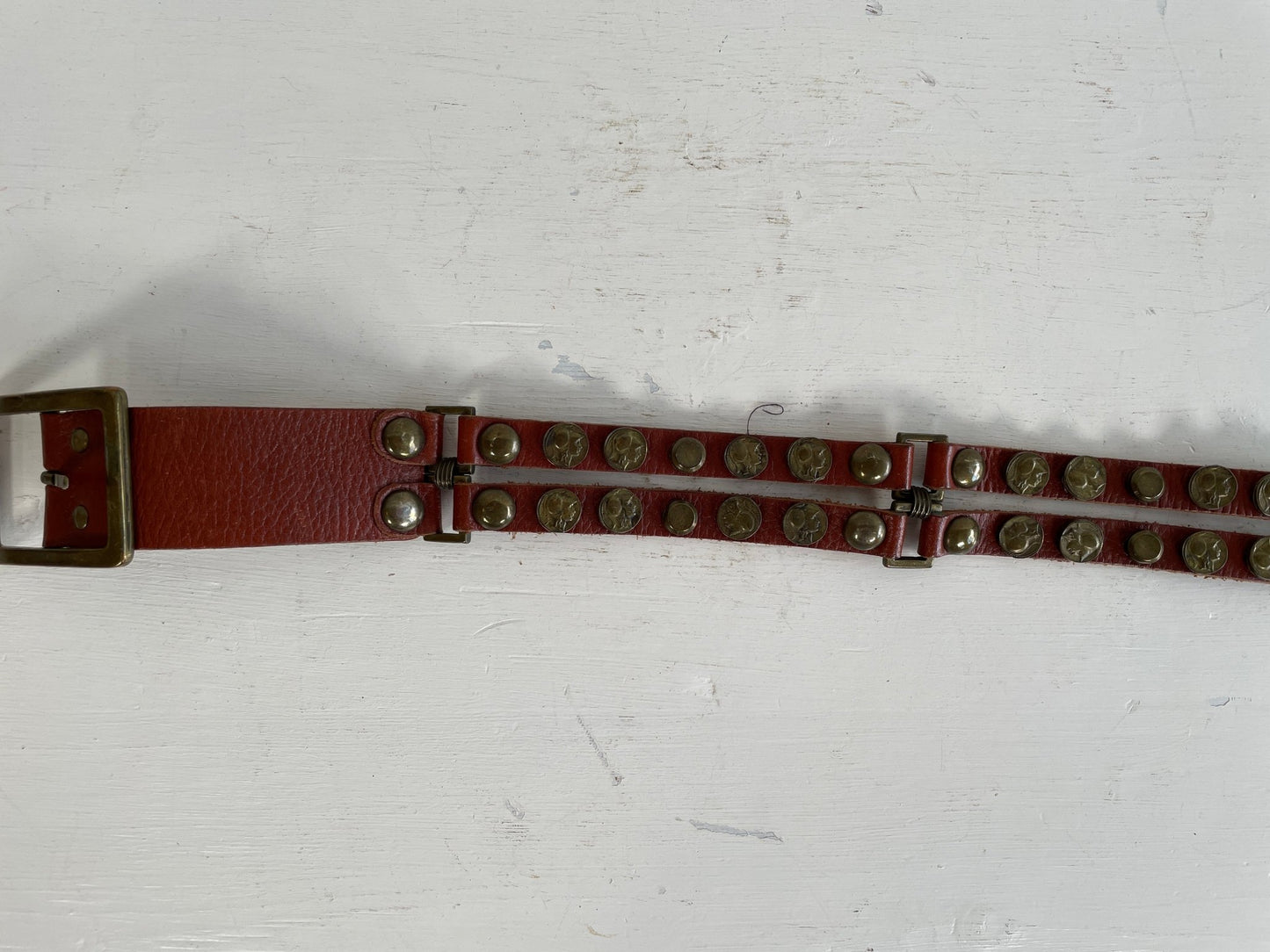 Bælte m. Metaldetaljer - Mission Afrika Genbrug