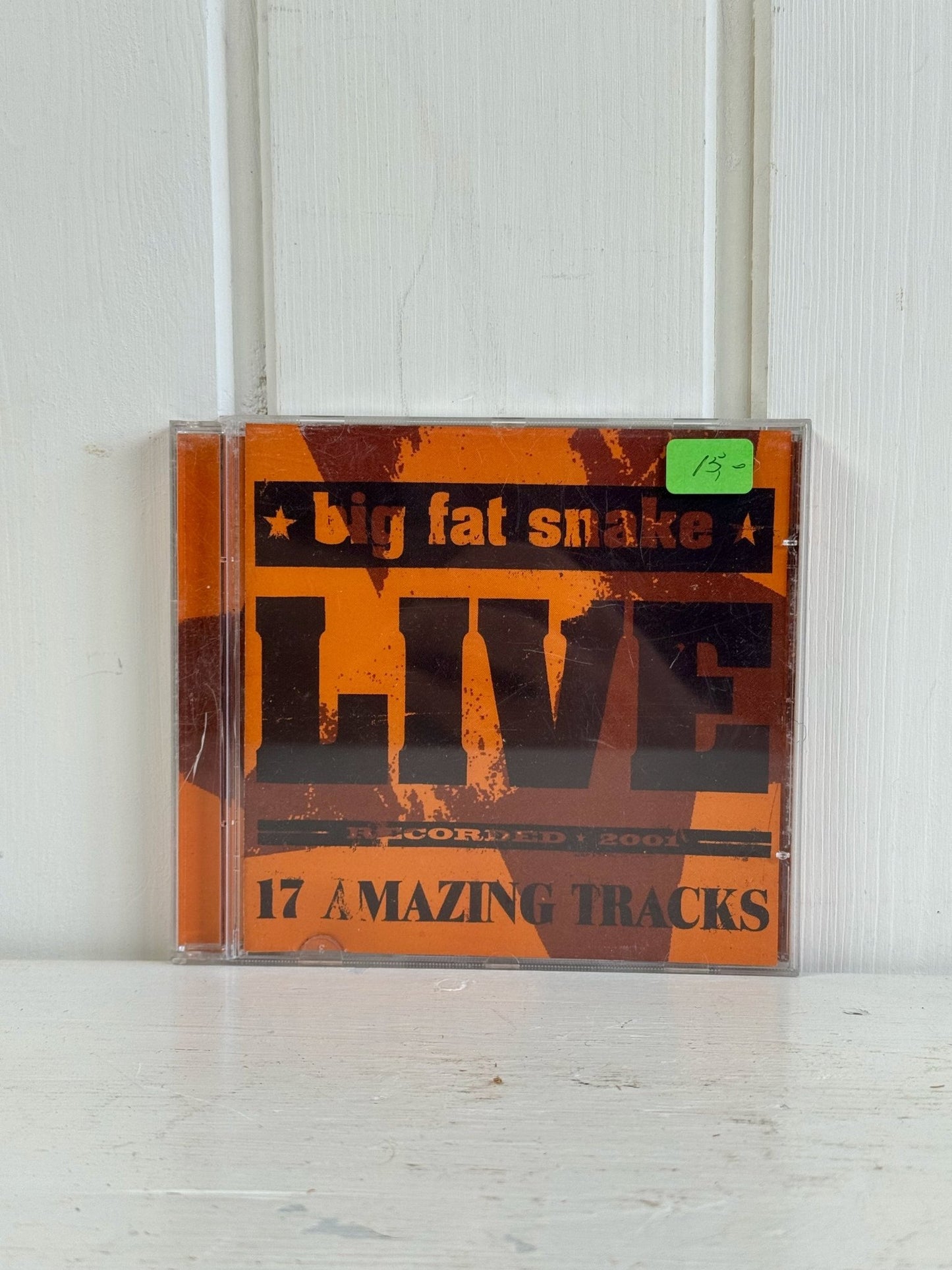 Big Fat Snake: Live (CD) - Mission Afrika Genbrug