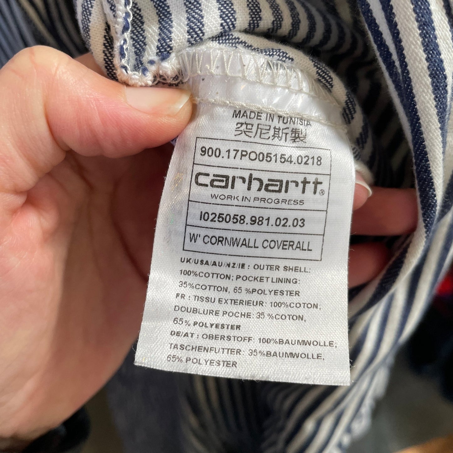 Carhartt buksedragt/ jumpsuit - Mission Afrika Genbrug