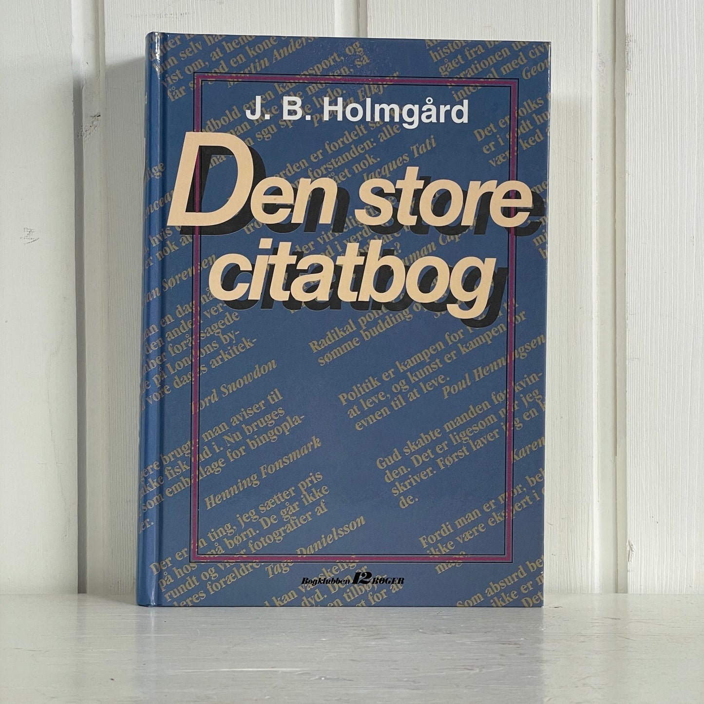 Den store citatbog - Mission Afrika Genbrug