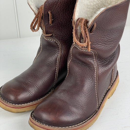 Duckfeet forede skindstøvler - Mission Afrika Genbrug