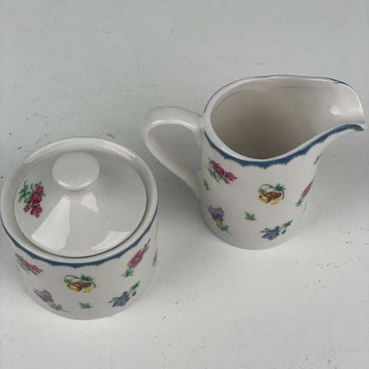 Engelsk sukker/fløde sæt - Mission Afrika Genbrug