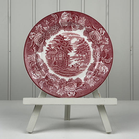 Frokosttallerken, Engelsk fajance - Mission Afrika Genbrug