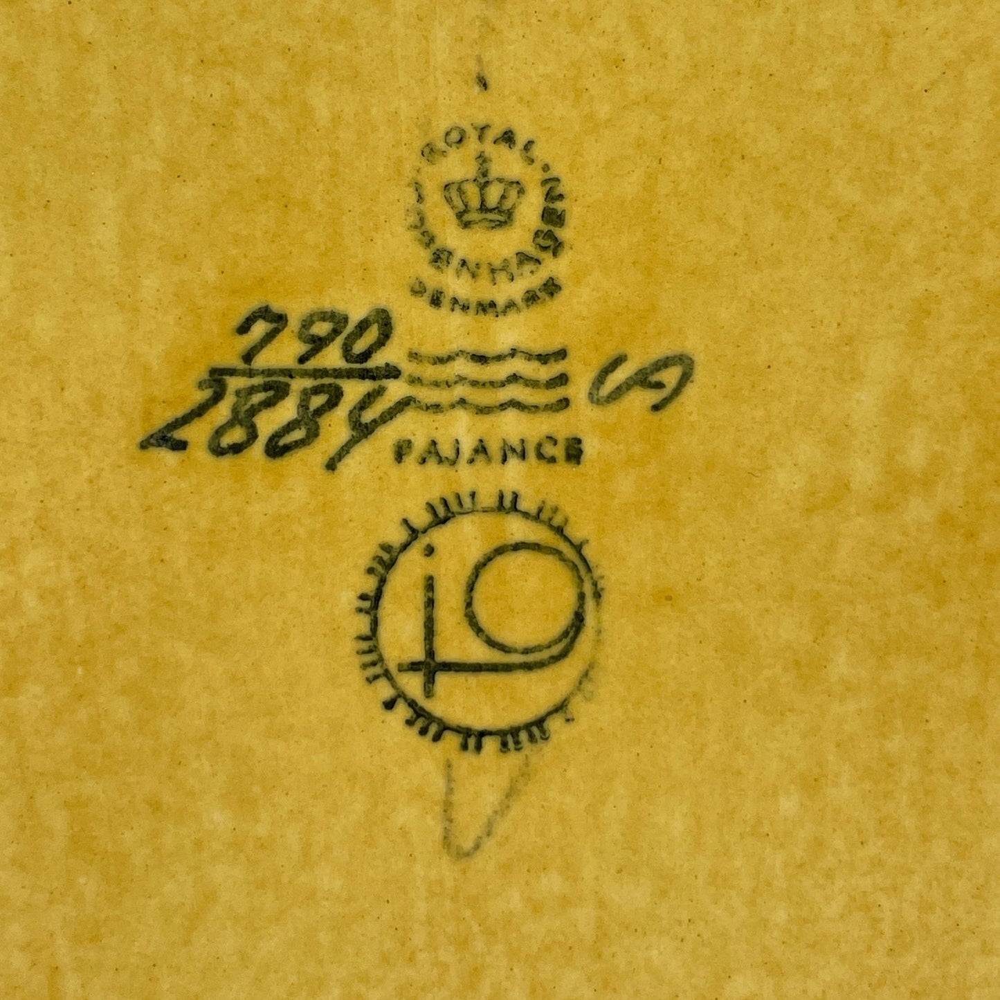 Gult Baca Fad, Royal Copenhagen - Mission Afrika Genbrug