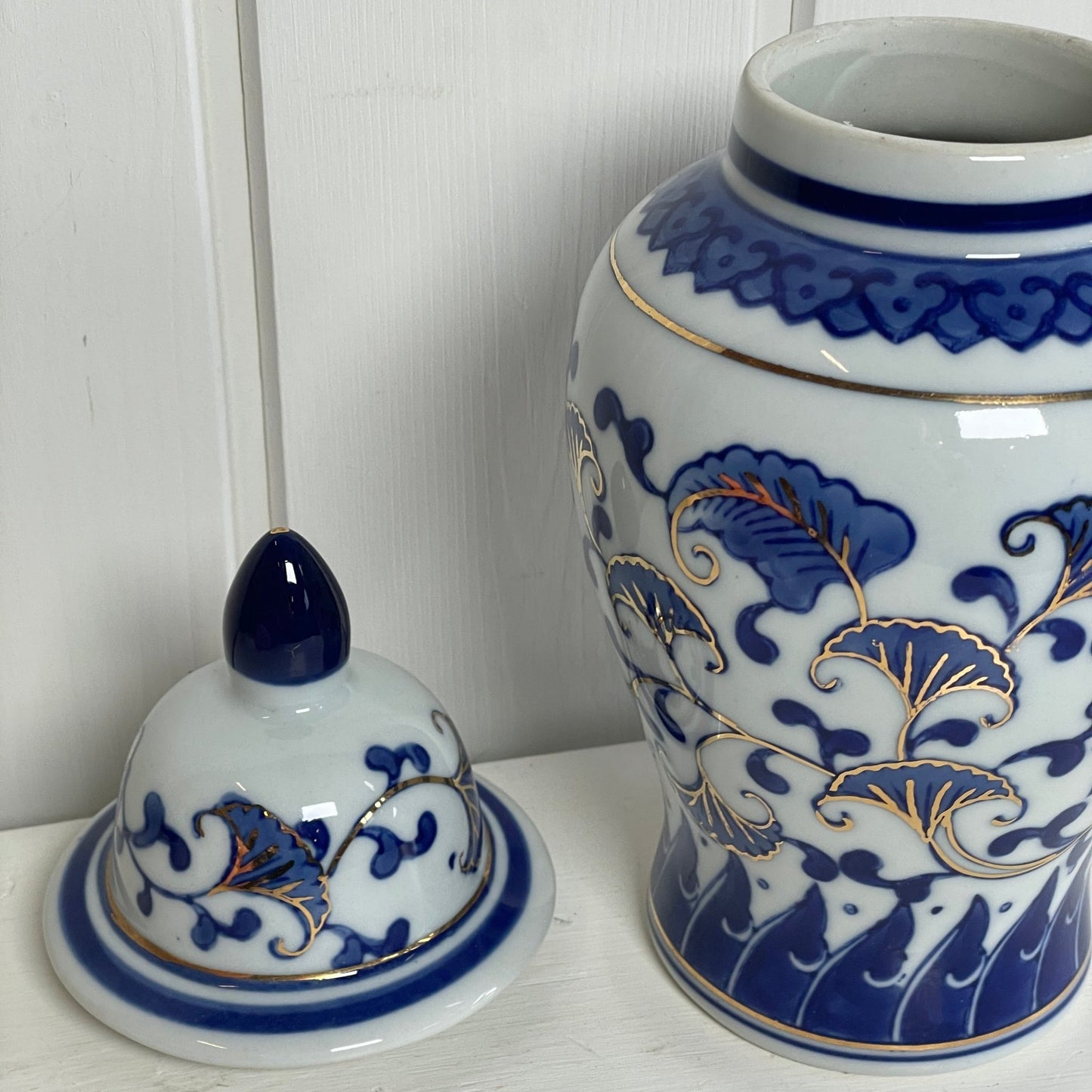 Håndmalet krukke 25cm - Mission Afrika Genbrug