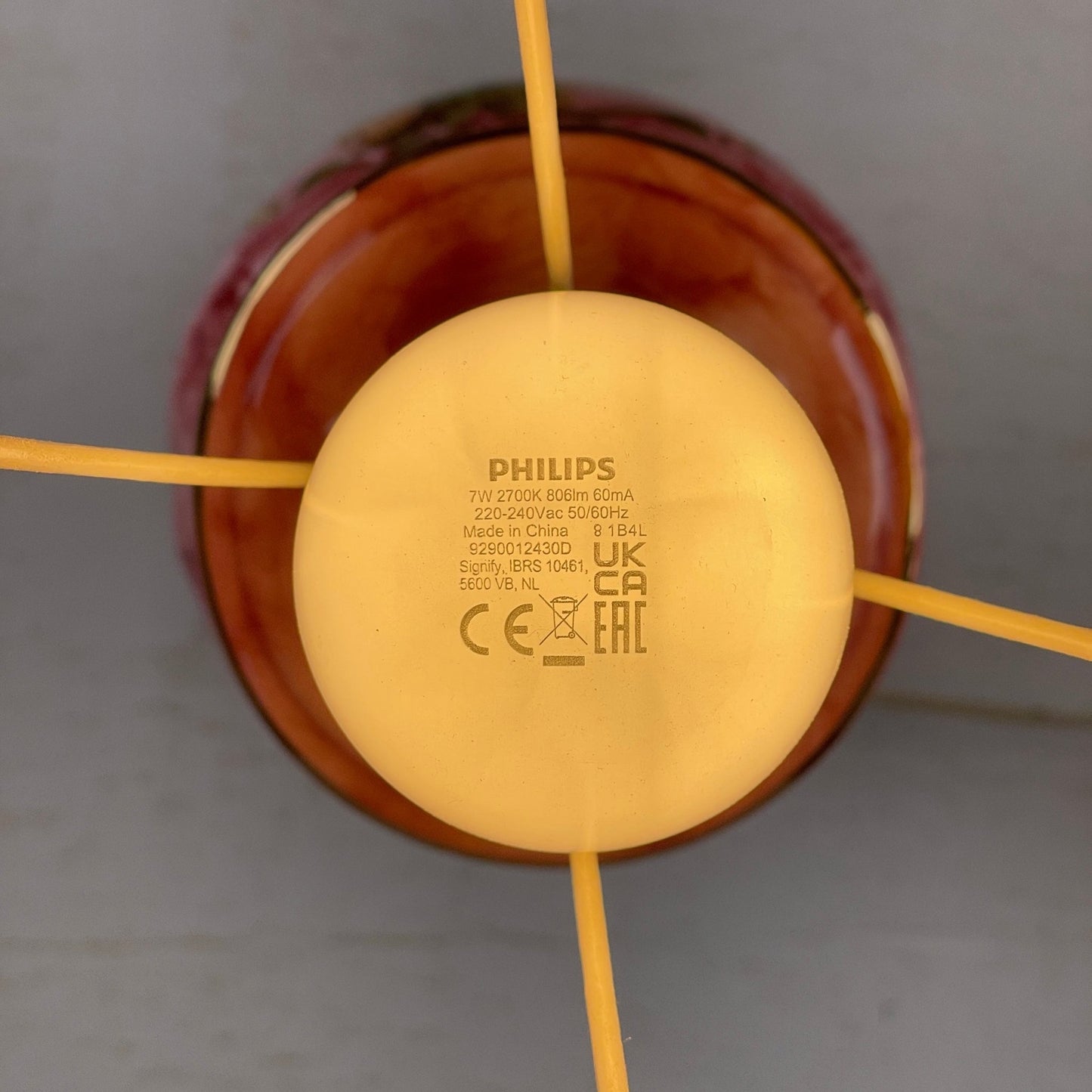 Italiensk lampe - Mission Afrika Genbrug