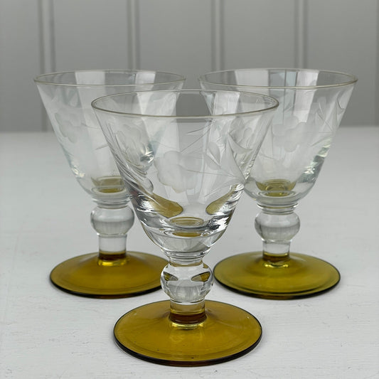 Kastrup glasværk “Lis” portvinsglas - Mission Afrika Genbrug