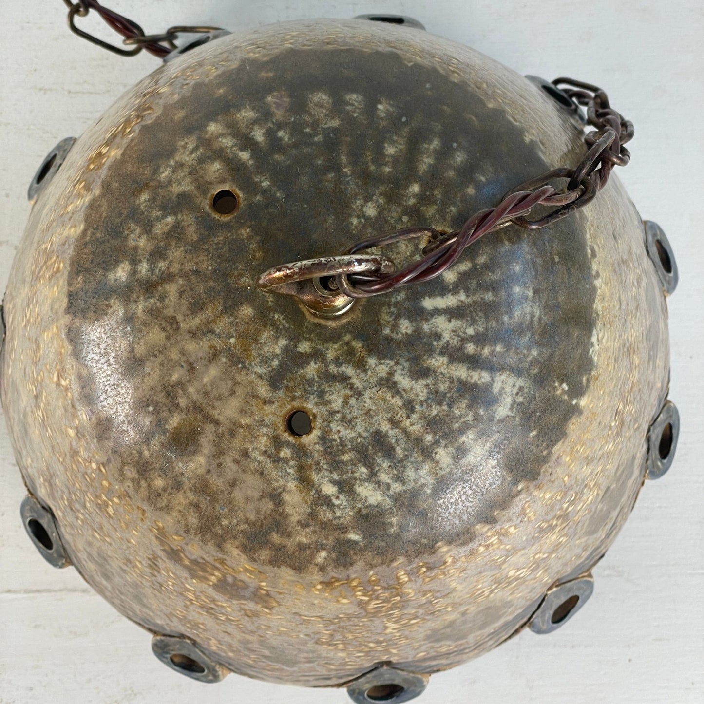 Keramik loftlampe - Frk. Rose