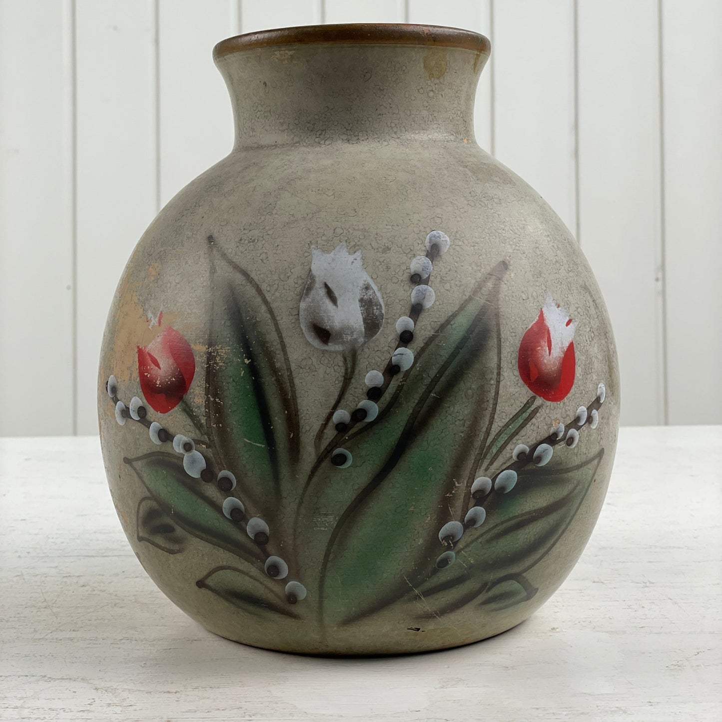 Keramik vase - Mission Afrika Genbrug