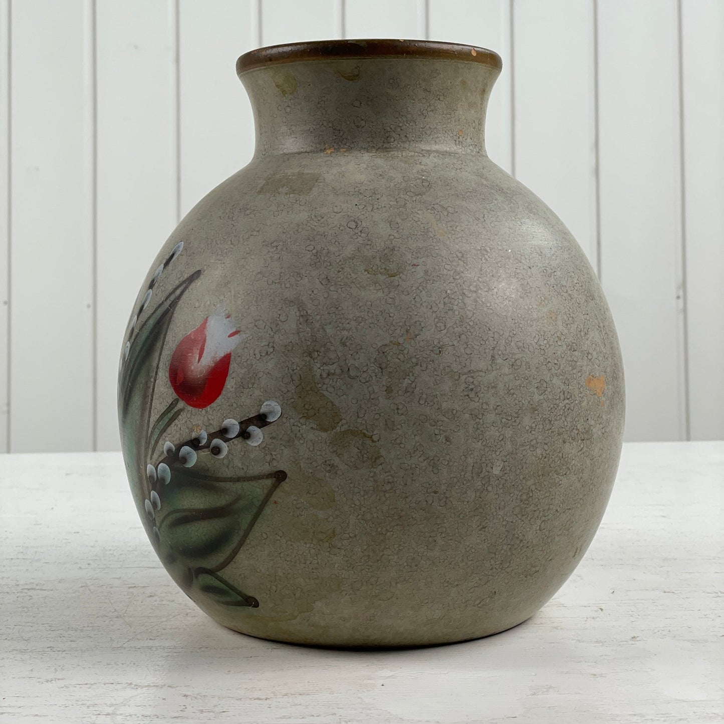 Keramik vase - Mission Afrika Genbrug