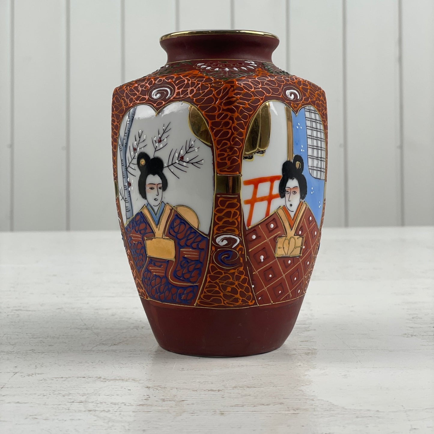 Kinesisk vase - Mission Afrika Genbrug