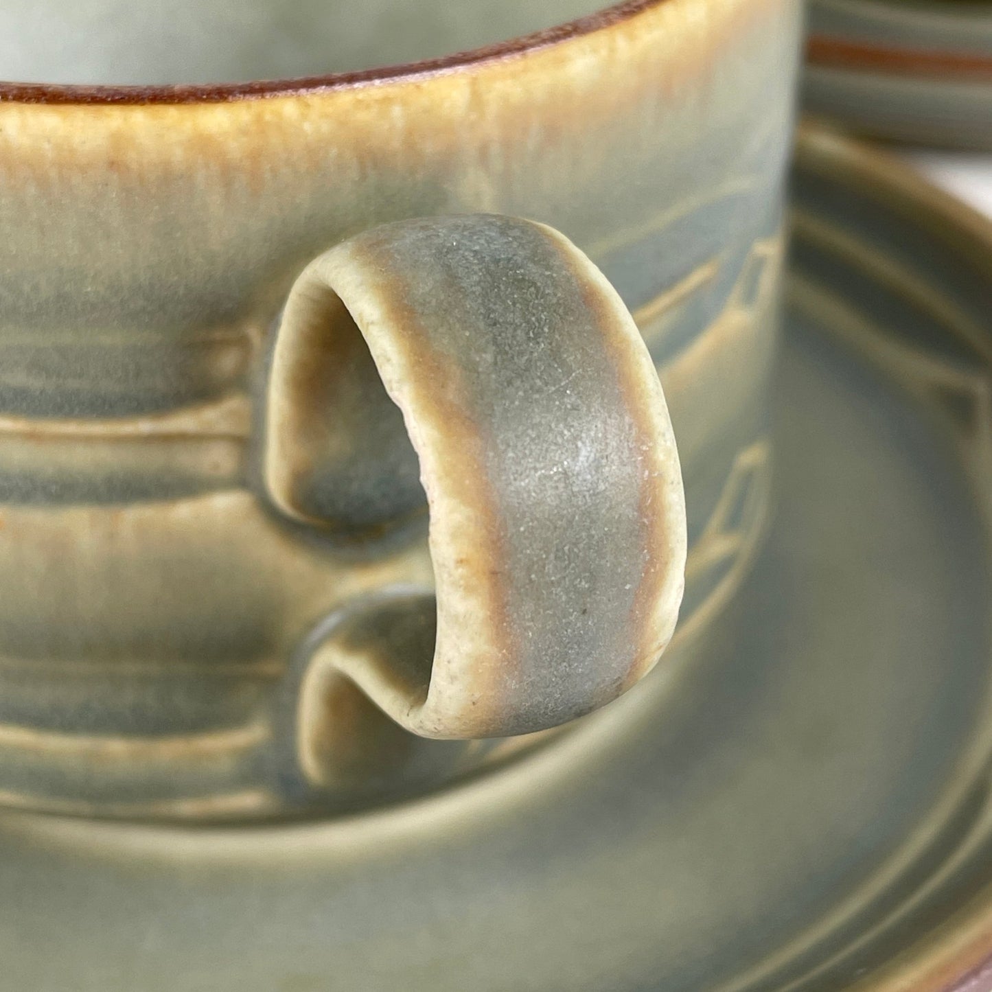 Kop med underkop m. afslag, Rune, Bing & Grøndahl - Mission Afrika Genbrug