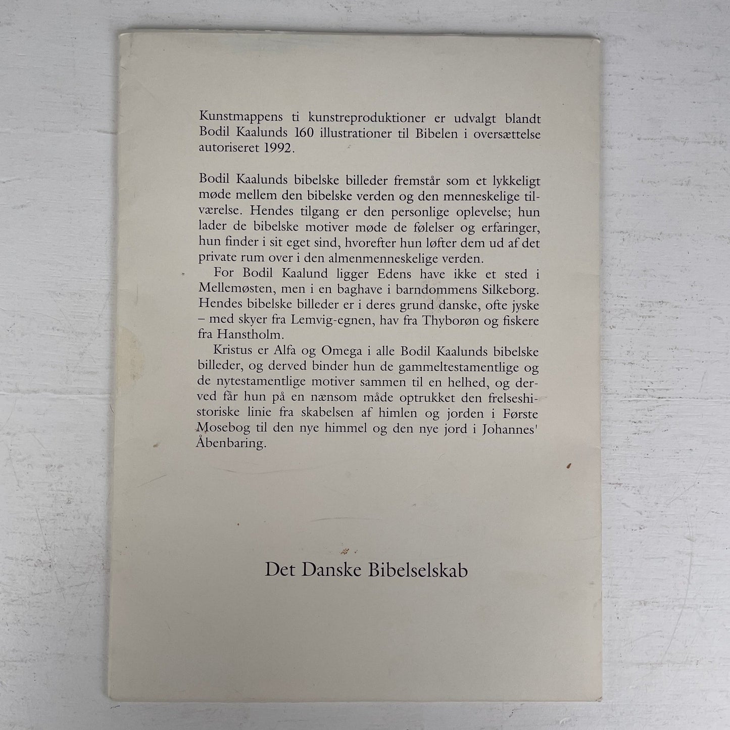 Kunsttryk, Bodil Kaalund - Mission Afrika Genbrug