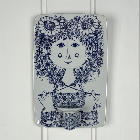 Lysestage, væghængt, Bjørn Wiinblad - Mission Afrika Genbrug