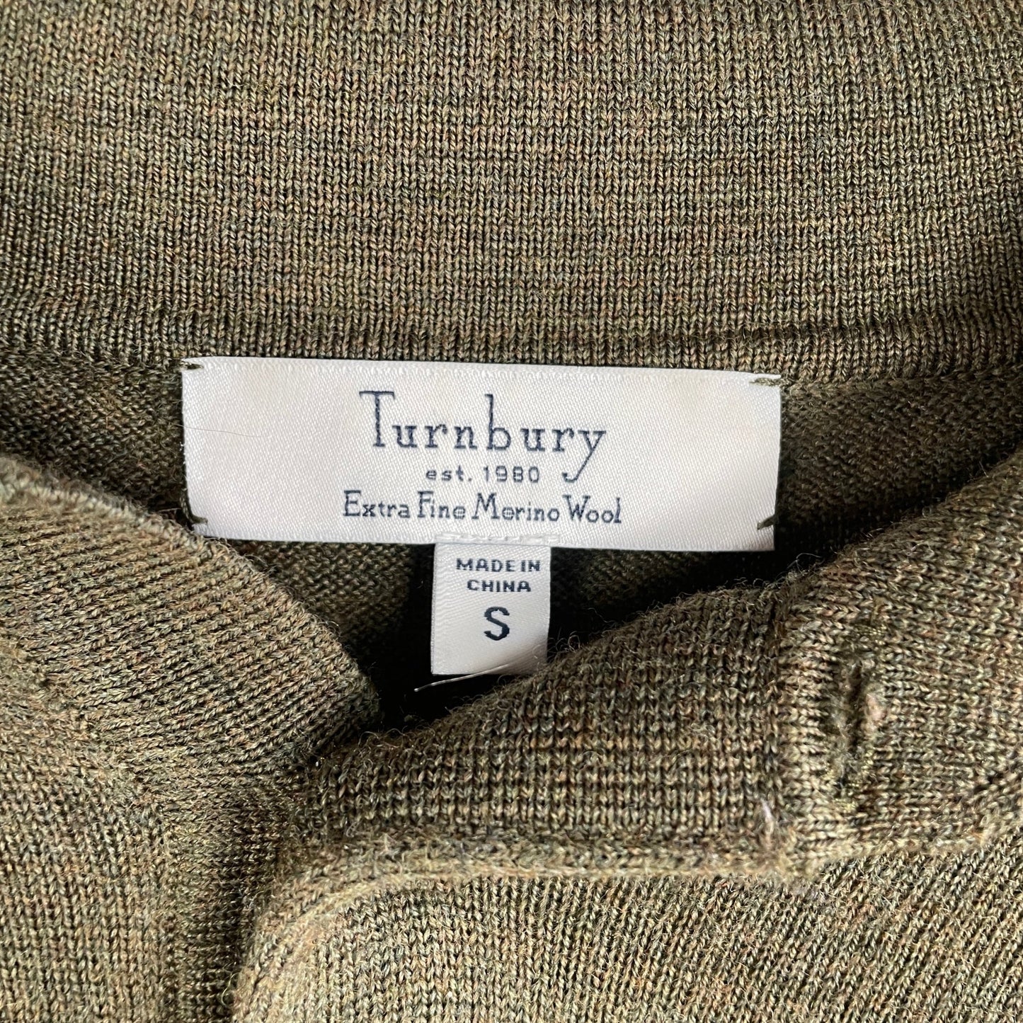 Merino - sweater str S - Mission Afrika Genbrug