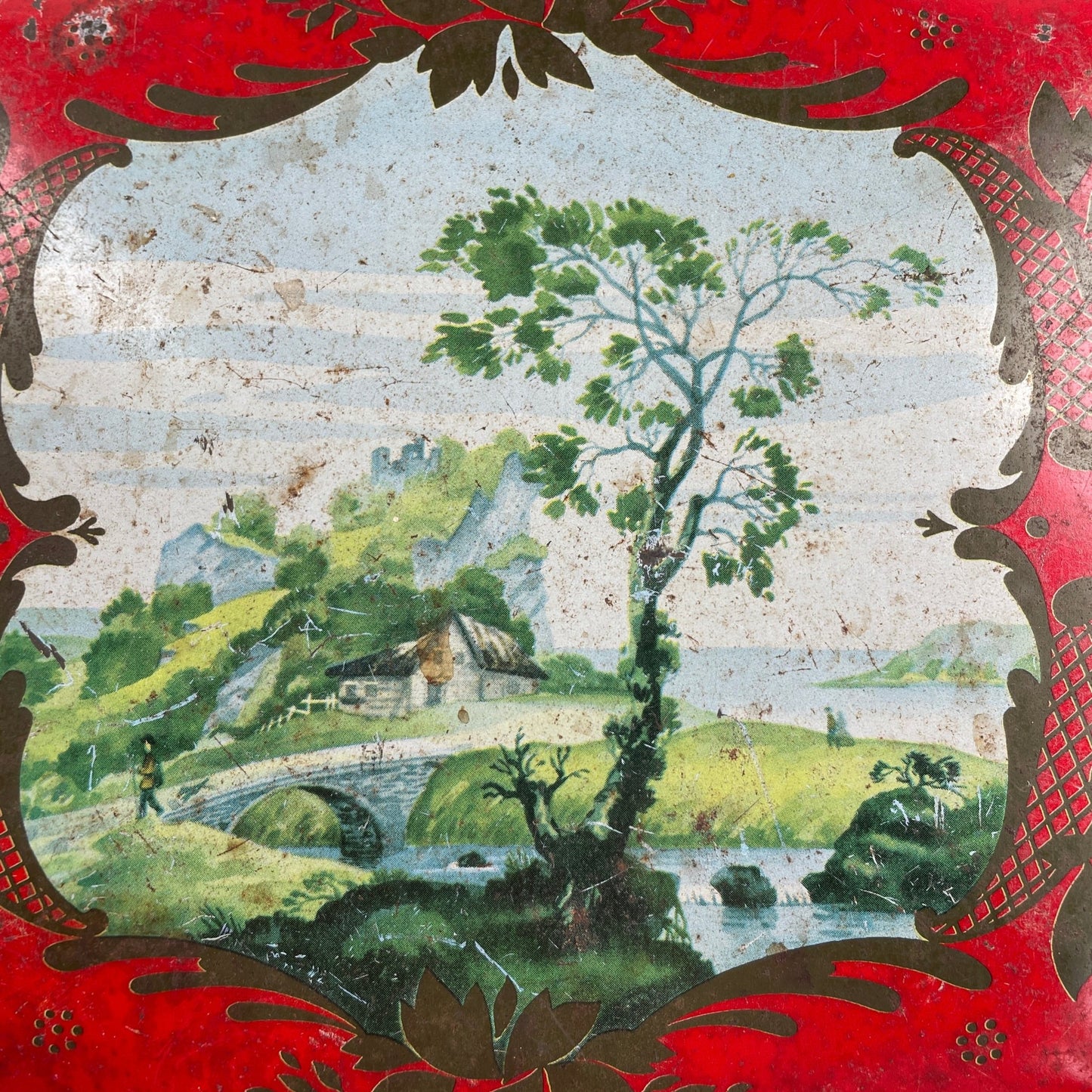 Metaldåse - Frk. Rose