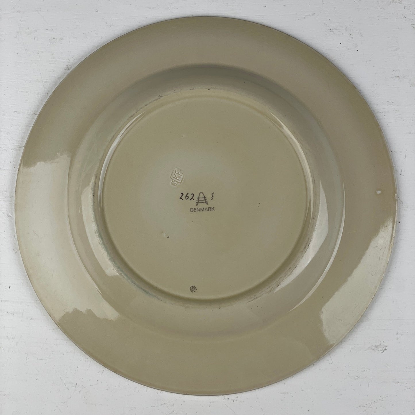 Middagstallerken, Aluminia - Mission Afrika Genbrug