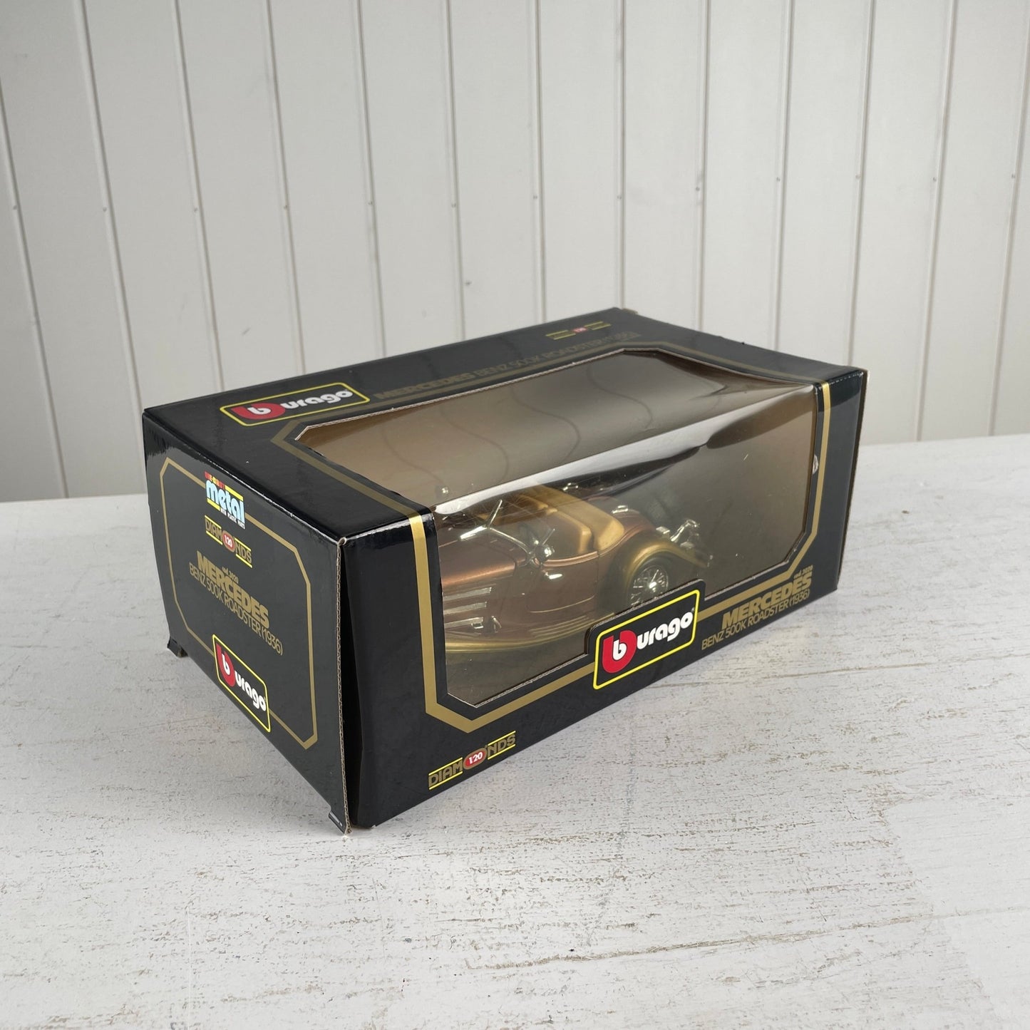 Modelbil Mercedes Benz 500K Roadster - Mission Afrika Genbrug