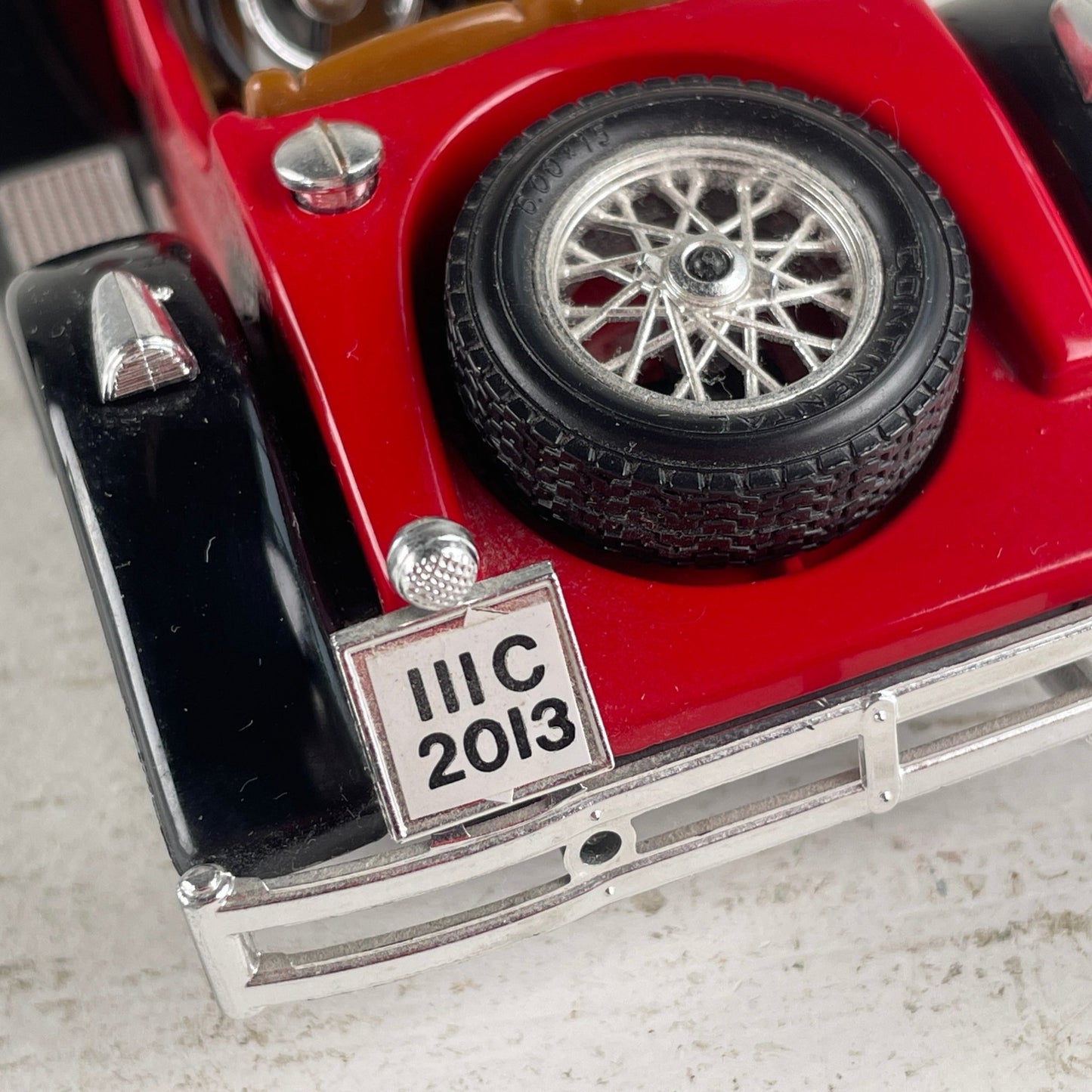 Modelbil Mercedes Benz SSK Roadster - Mission Afrika Genbrug