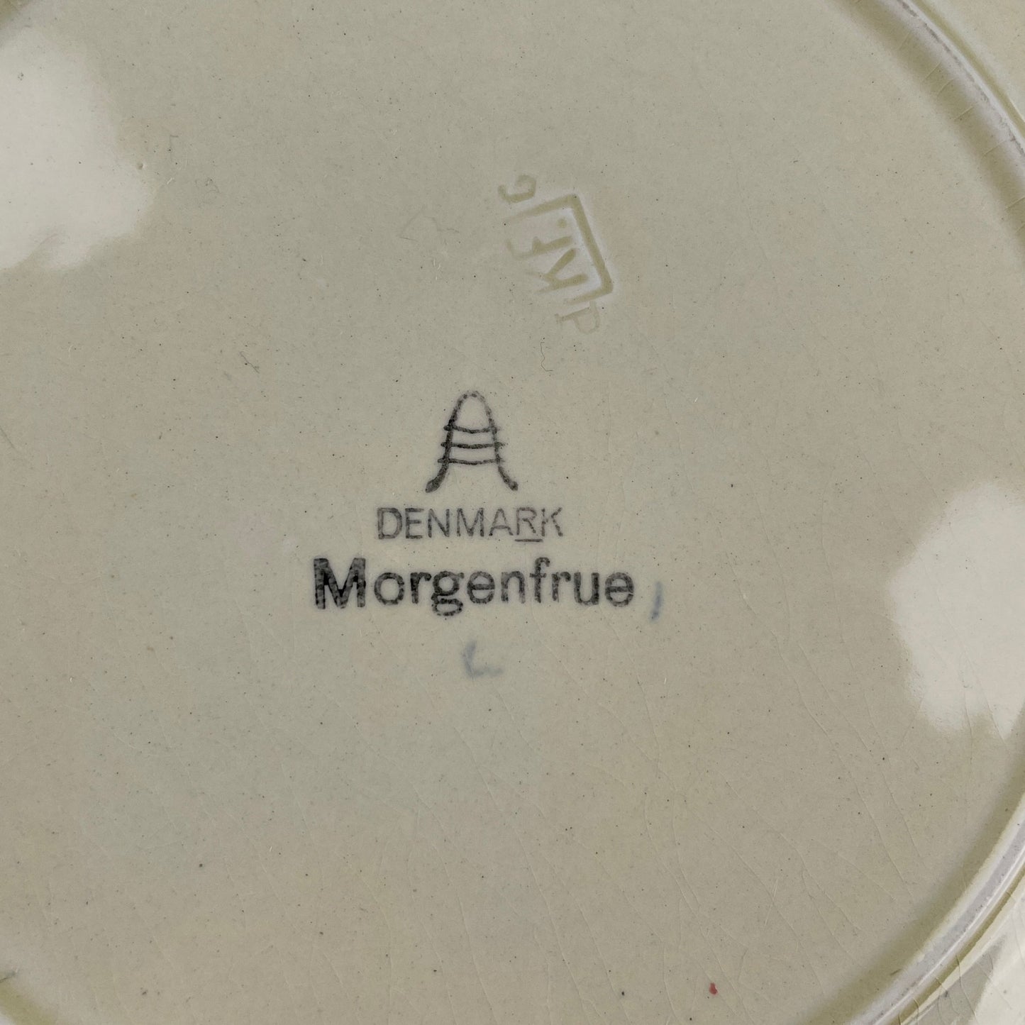 Morgenfrue tallerkner - Frk. Rose