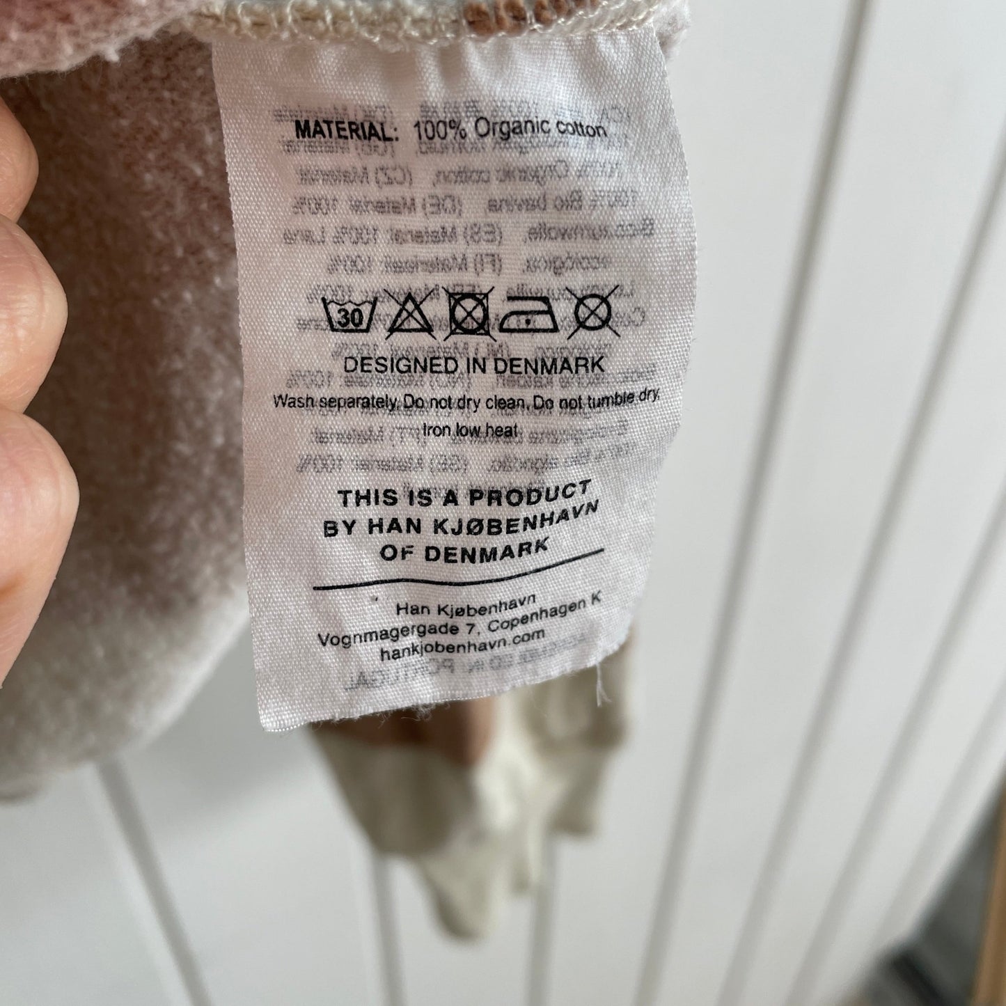 Polo sweater str small - Mission Afrika Genbrug