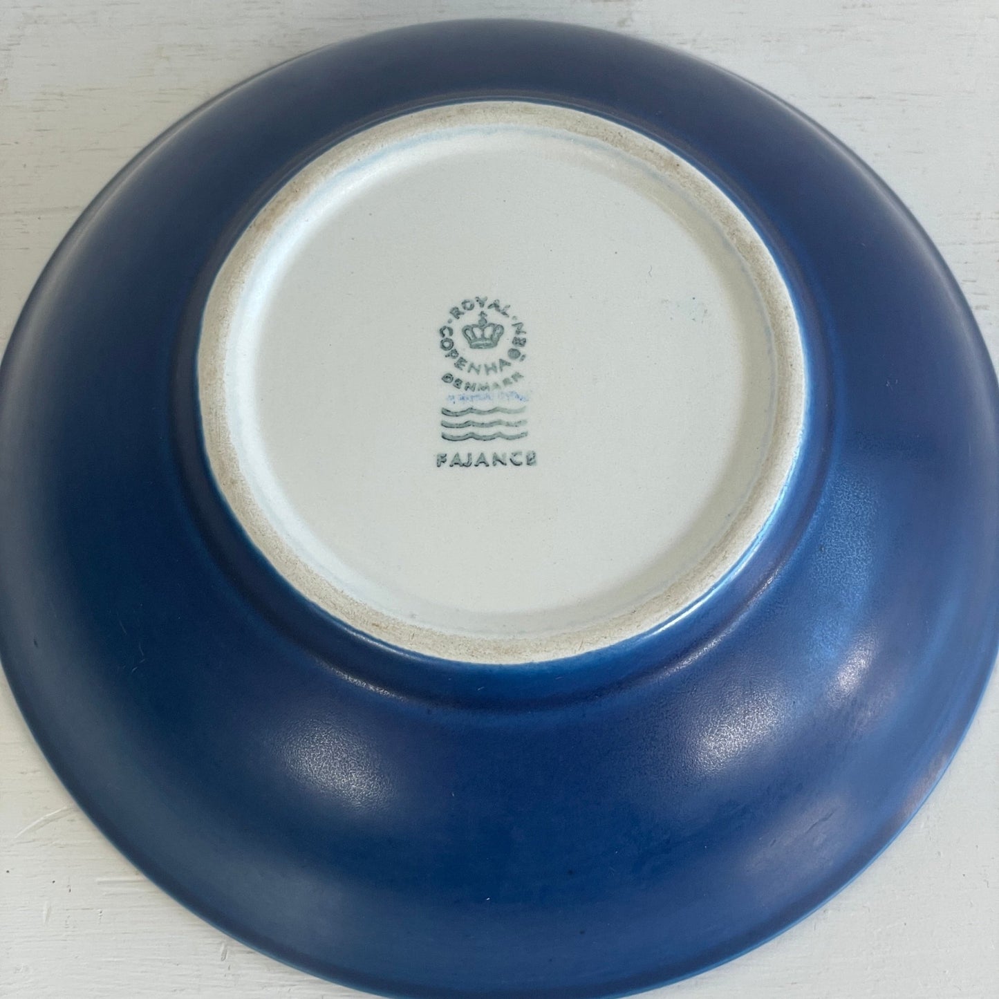 Royal Copenhagen Aluminia Fajance skål - Mission Afrika Genbrug