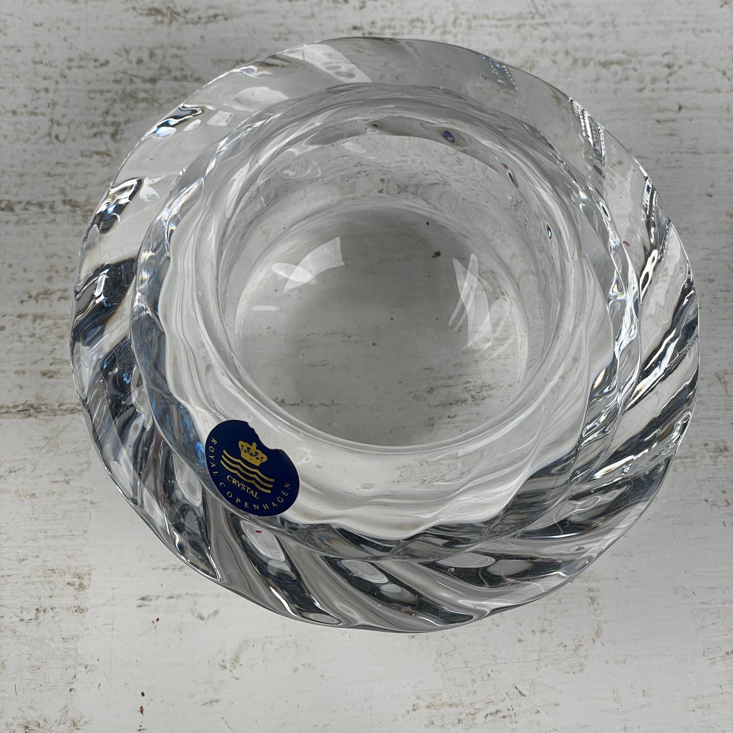 Royal Copenhagen Krystal Lysestage - Mission Afrika Genbrug