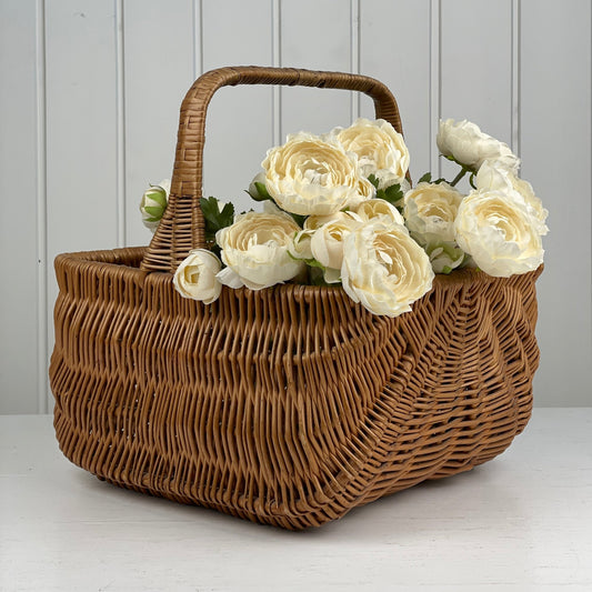 Stor Pileflet kurv - Mission Afrika Genbrug