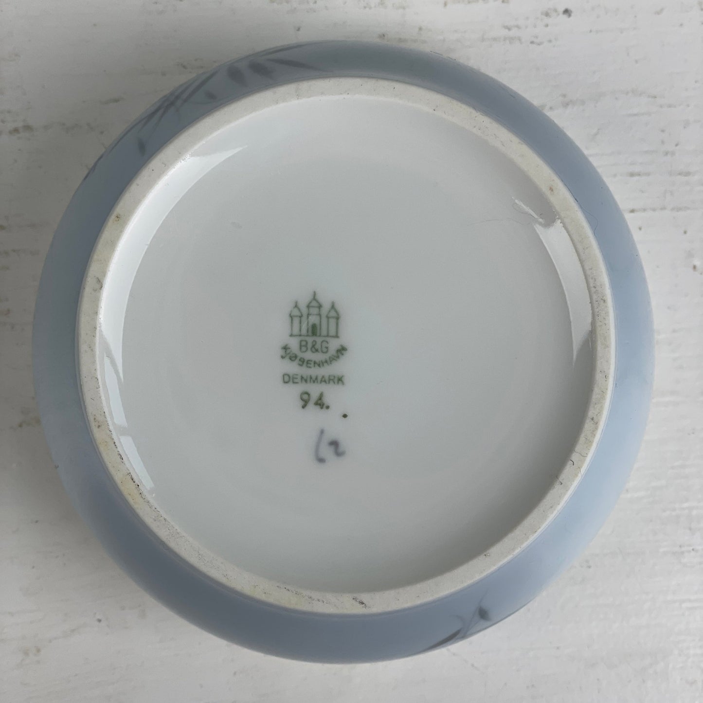 Sukkerskål, Demeter (Blå Kornblomst) - Mission Afrika Genbrug