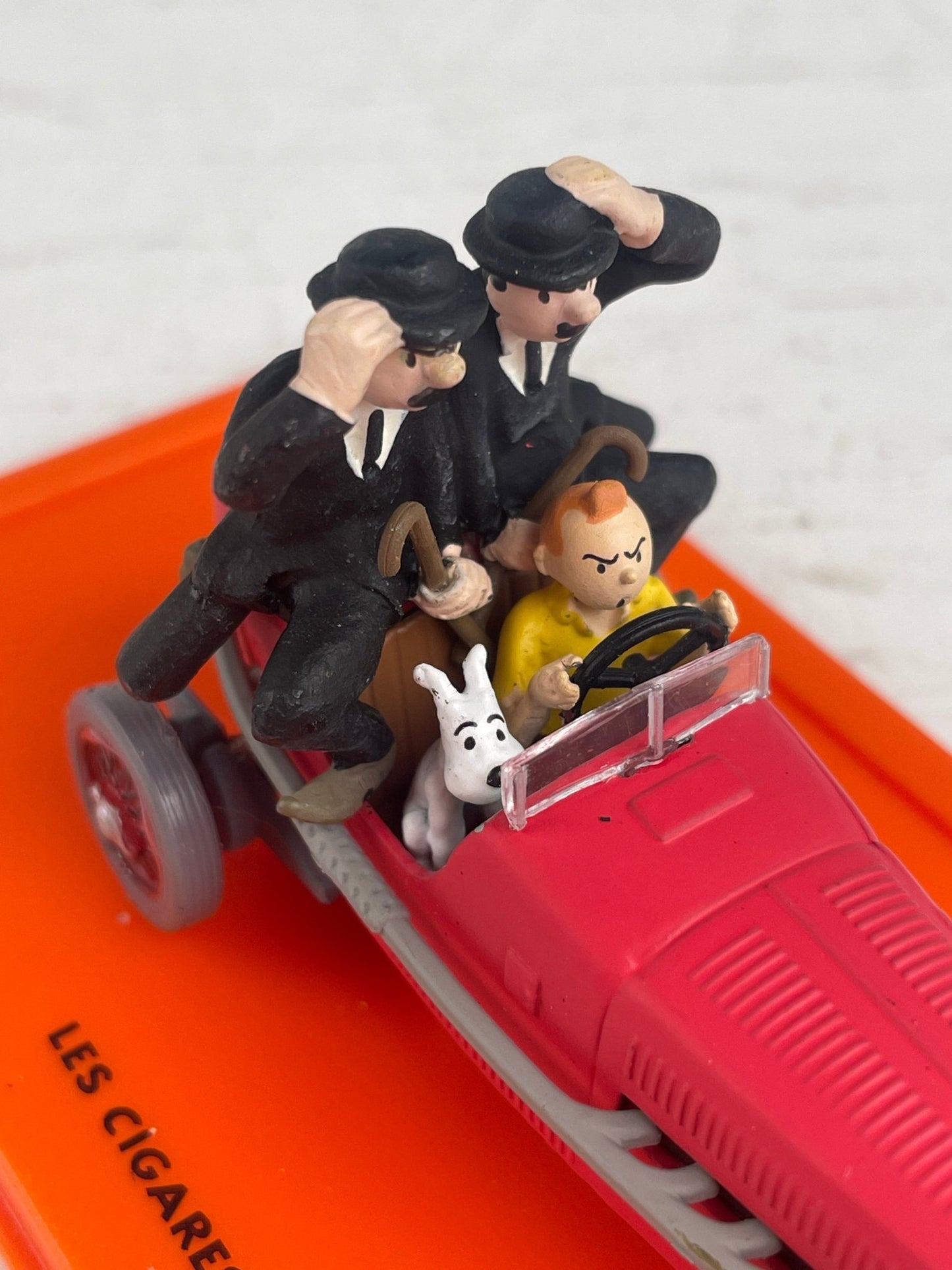 Tintin Figur Le bolide rouge des Cigares du Pharaon - Mission Afrika Genbrug