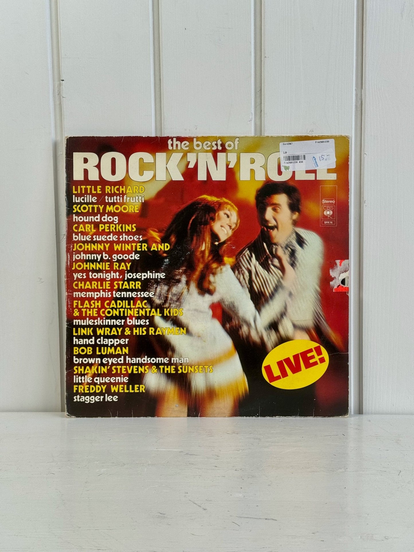 Various Artists: The Best of Rock 'N' Roll (Vinyl) - Mission Afrika Genbrug
