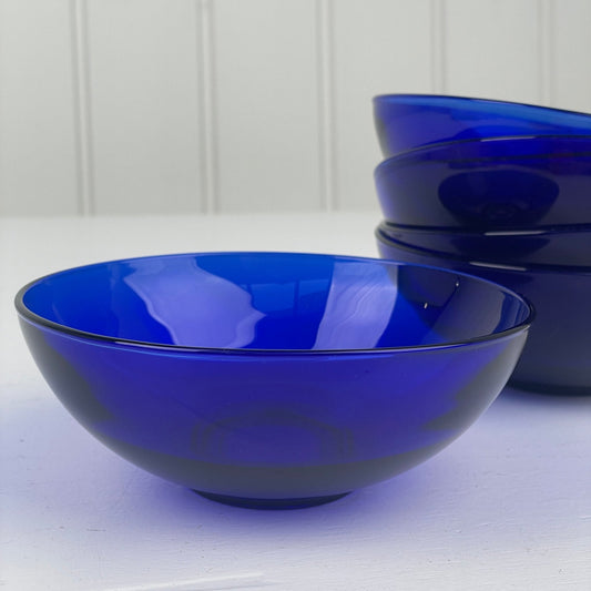 Vintage glasskåle ø14cm - Mission Afrika Genbrug