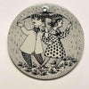 Bjørn Wiinblad platter - Frk. Rose
