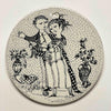 Bjørn Wiinblad platter - Frk. Rose