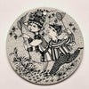 Bjørn Wiinblad platter - Frk. Rose