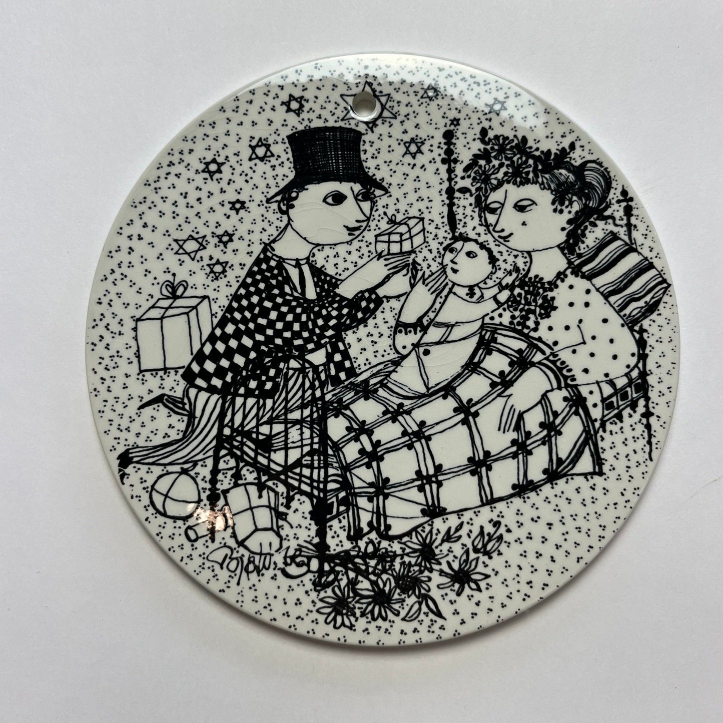 Bjørn Wiinblad platter - Frk. Rose