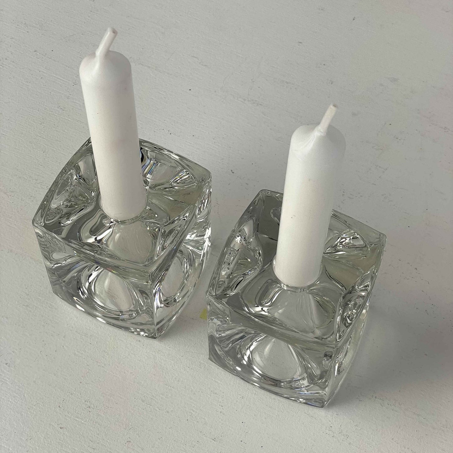 Krystal Lysestager - Frk. Rose