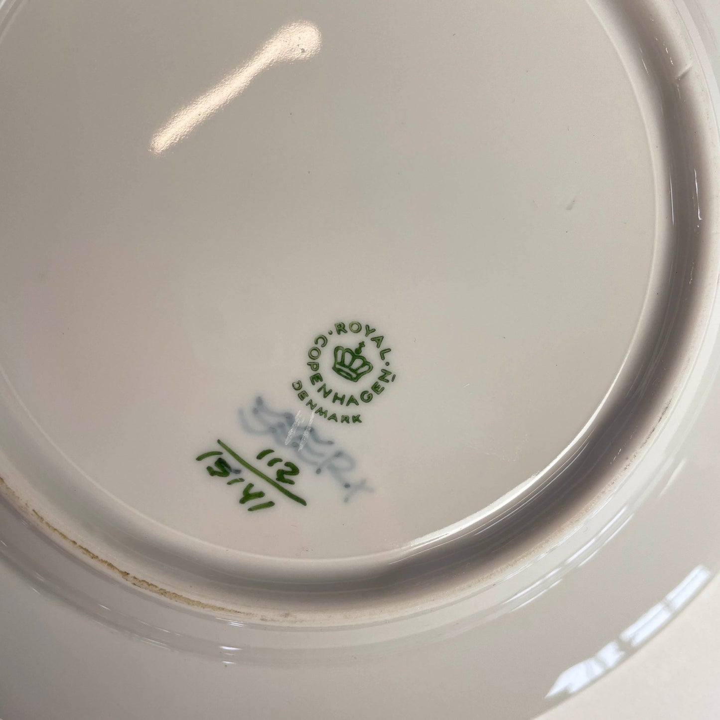 Royal Copenhagen Noblesse dyb tallerken - Frk. Rose